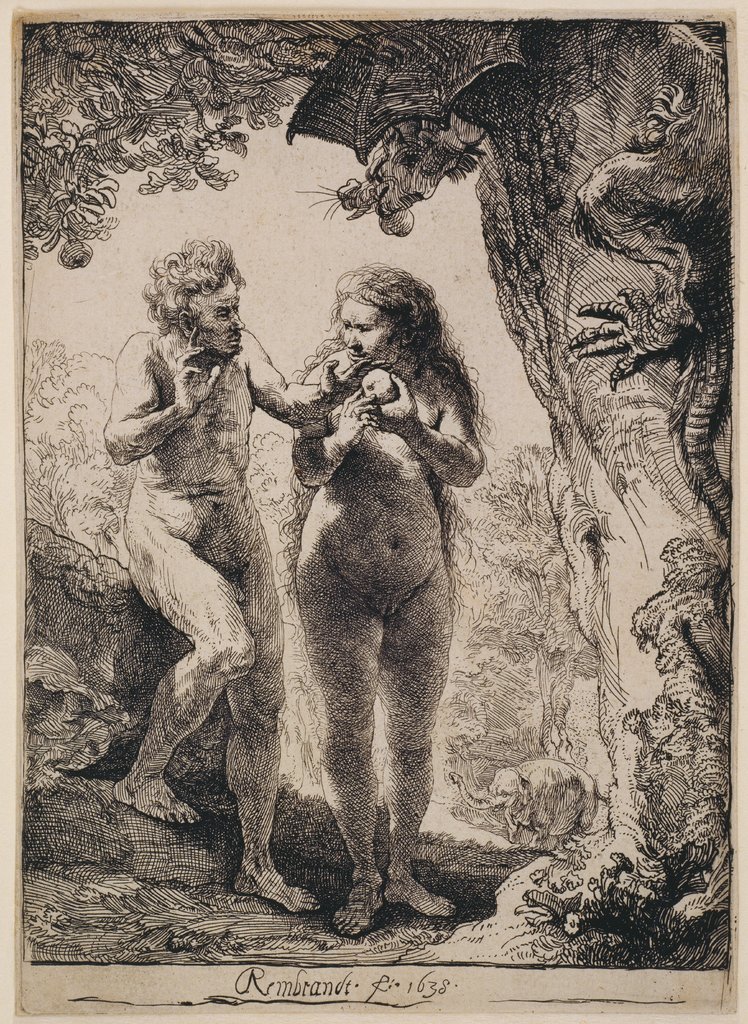 Adam und Eva, Rembrandt Harmensz. van Rijn