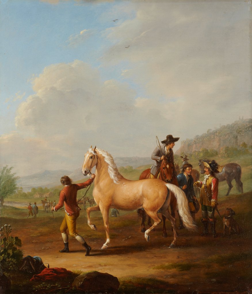 Pferdemarkt, Johann Georg Pforr