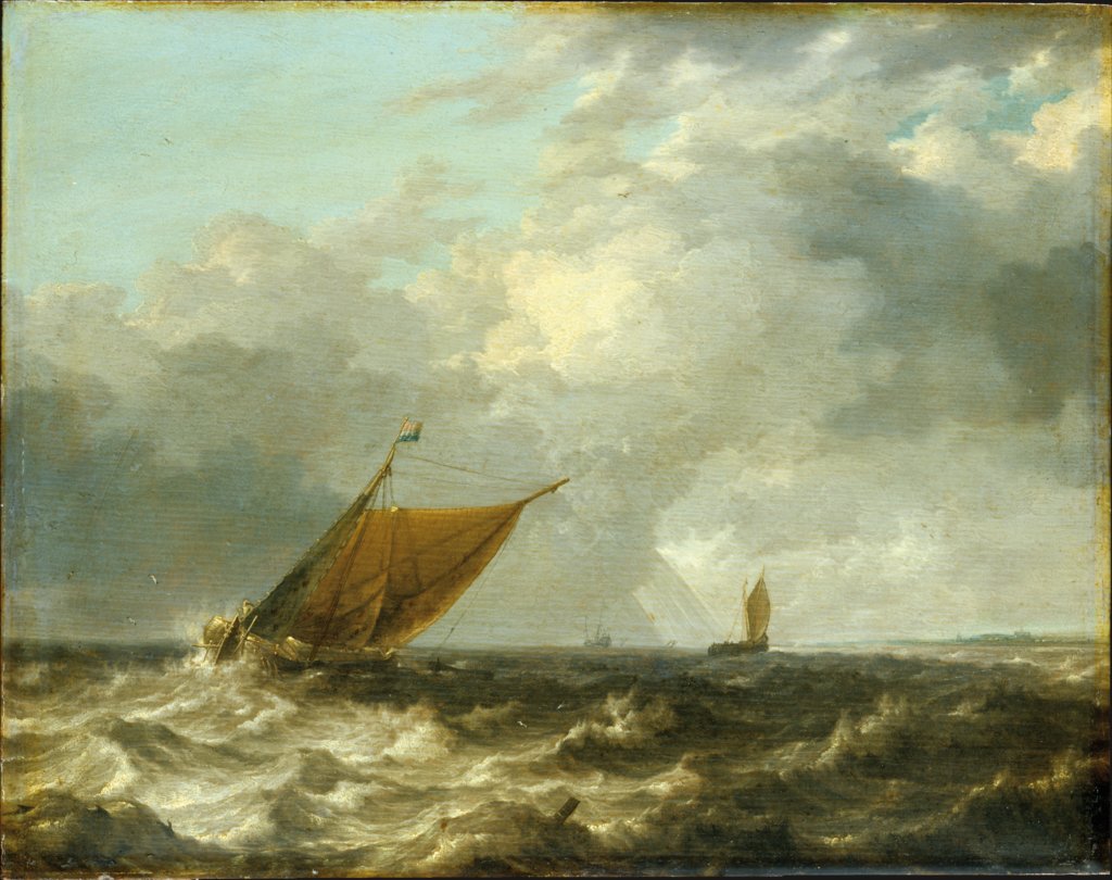 Stormy Sea, Julius Porcellis;   ?