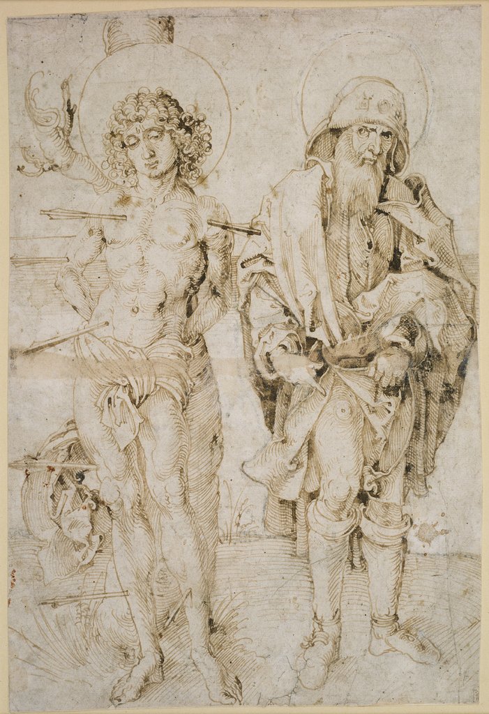 Die Heiligen Sebastian und Rochus, Albrecht Dürer;   ?