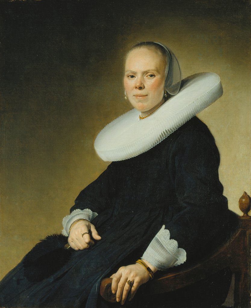 Bildnis einer Frau im Sessel, Johannes Verspronck