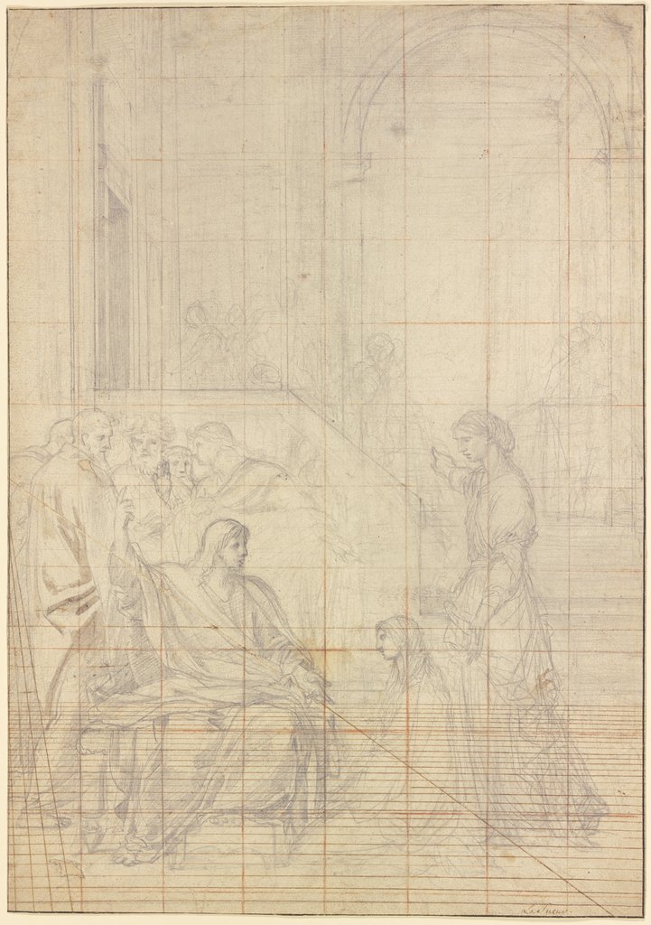 Christus bei Maria und Martha, Eustache Le Sueur