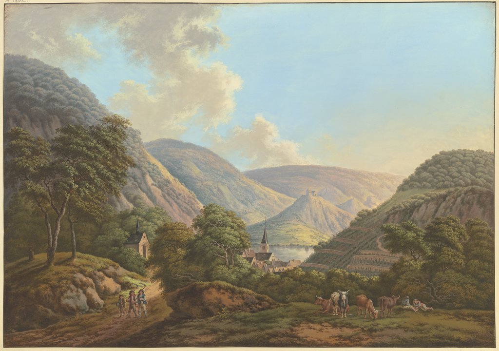 Dörfchen im Tal am Rhein, Karl Franz Kraul
