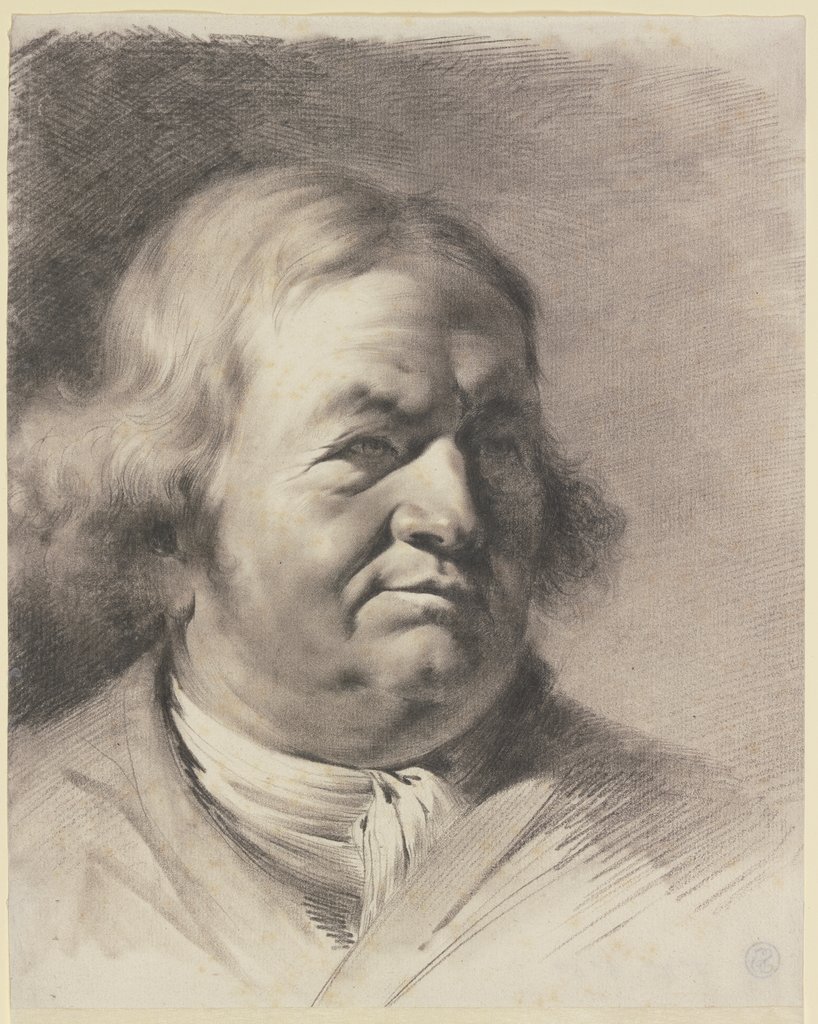 Selbstporträt des Künstlers mit einer Krawatte, Jean-Jacques de Boissieu