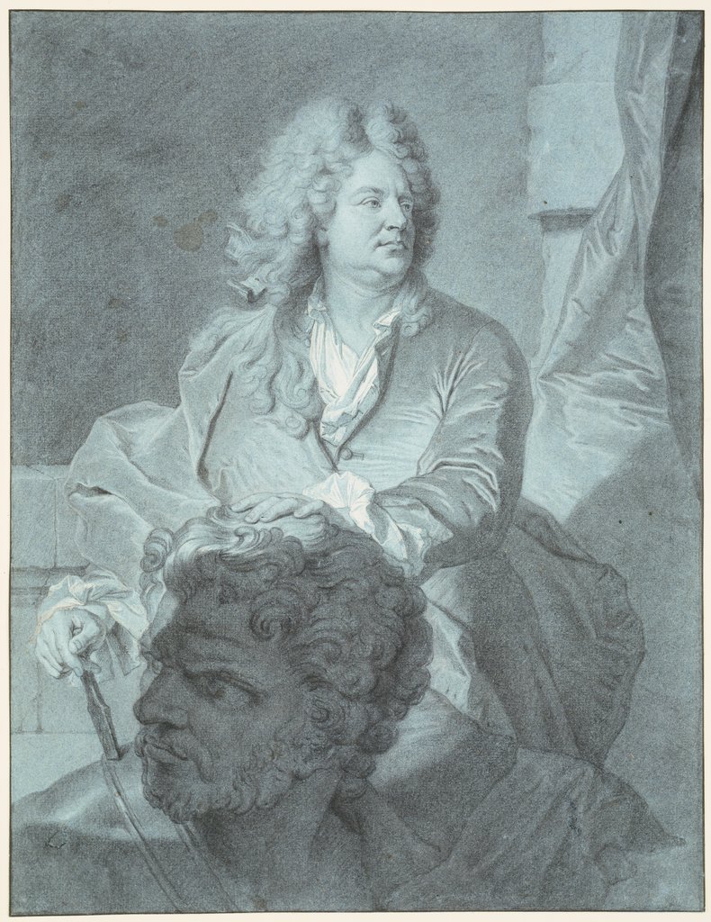 Portrait des Bildhauers Martin van den Bogaert, gen. Desjardins, Hyacinthe Rigaud