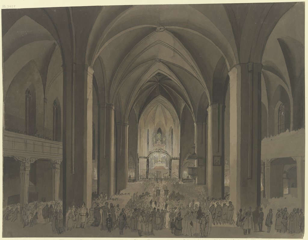 Christmesse im Dom zu Frankfurt am Main, Johann Ludwig Ernst Morgenstern
