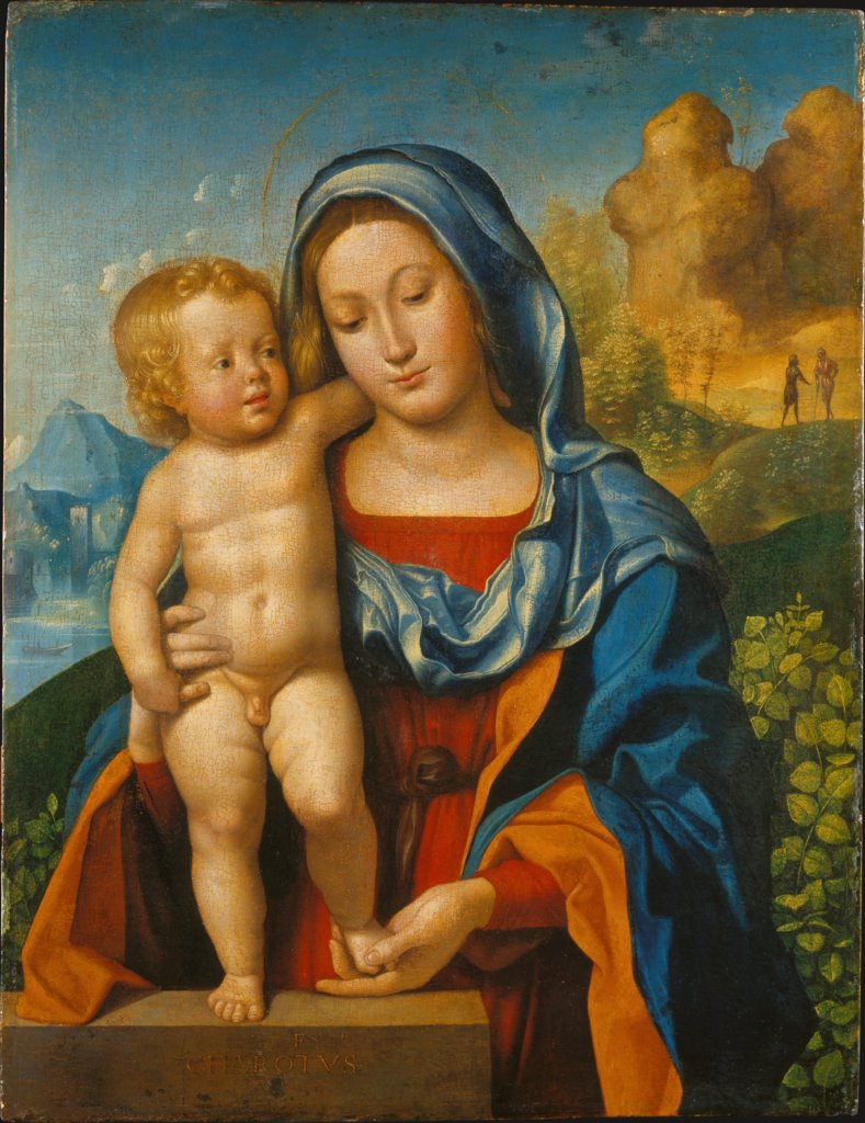 Madonna mit Kind, Giovanni Francesco Caroto