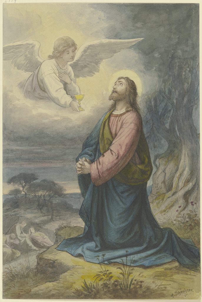 Christus am Ölberg, Karl Gottlob Schönherr