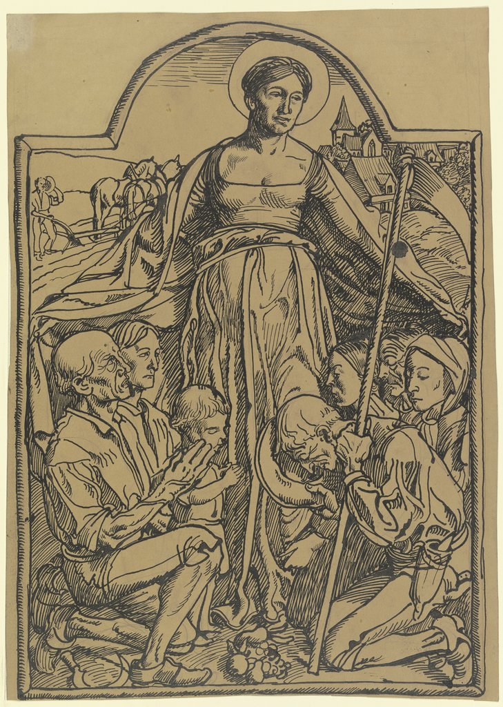 Maria im Gnadenmantel, Fritz Boehle