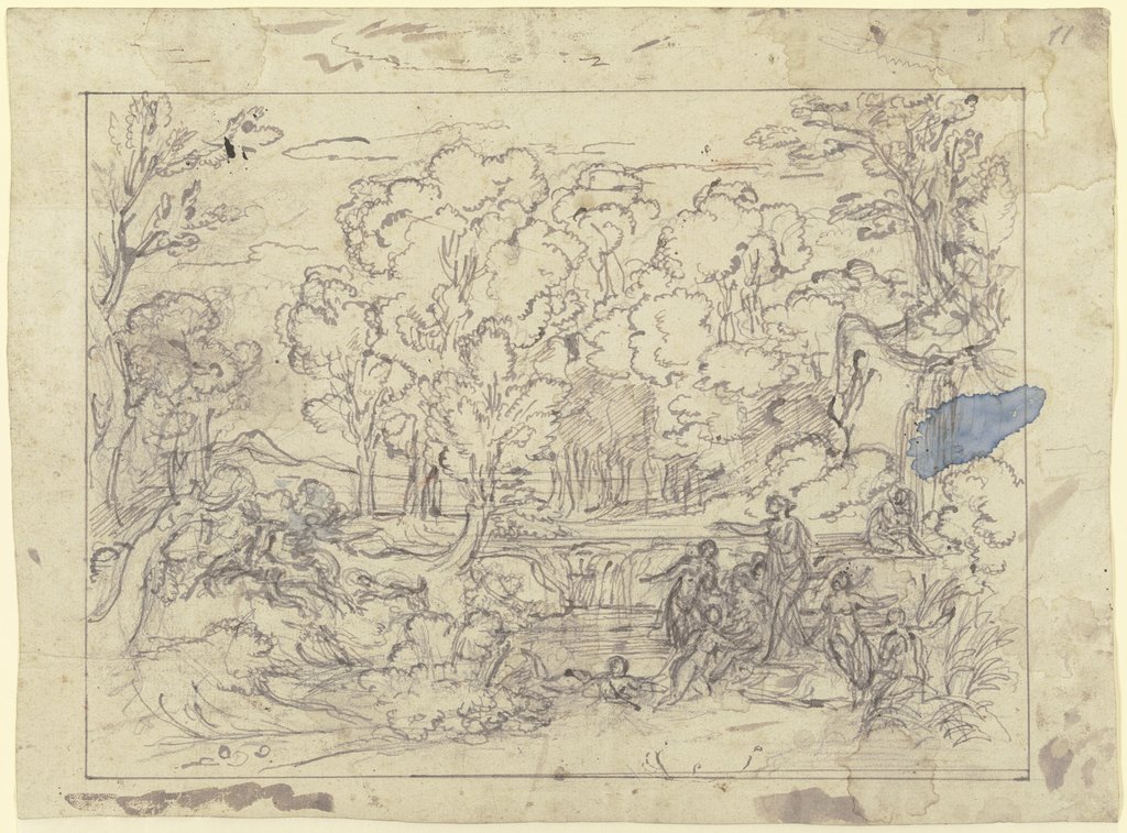 Landschaft mit Diana und Aktäon, Joseph Anton Koch