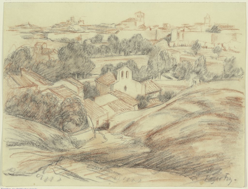 Zamora from the west, Roger Eliot Fry
