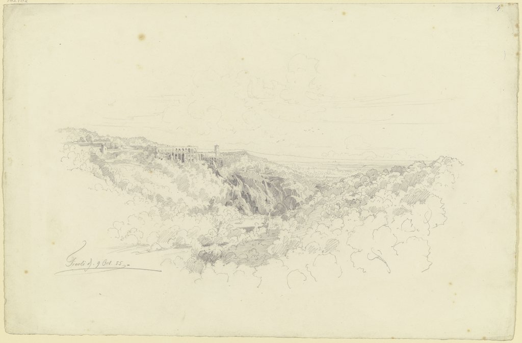 Die Wasserfälle von Tivoli, Alexander Gwinner