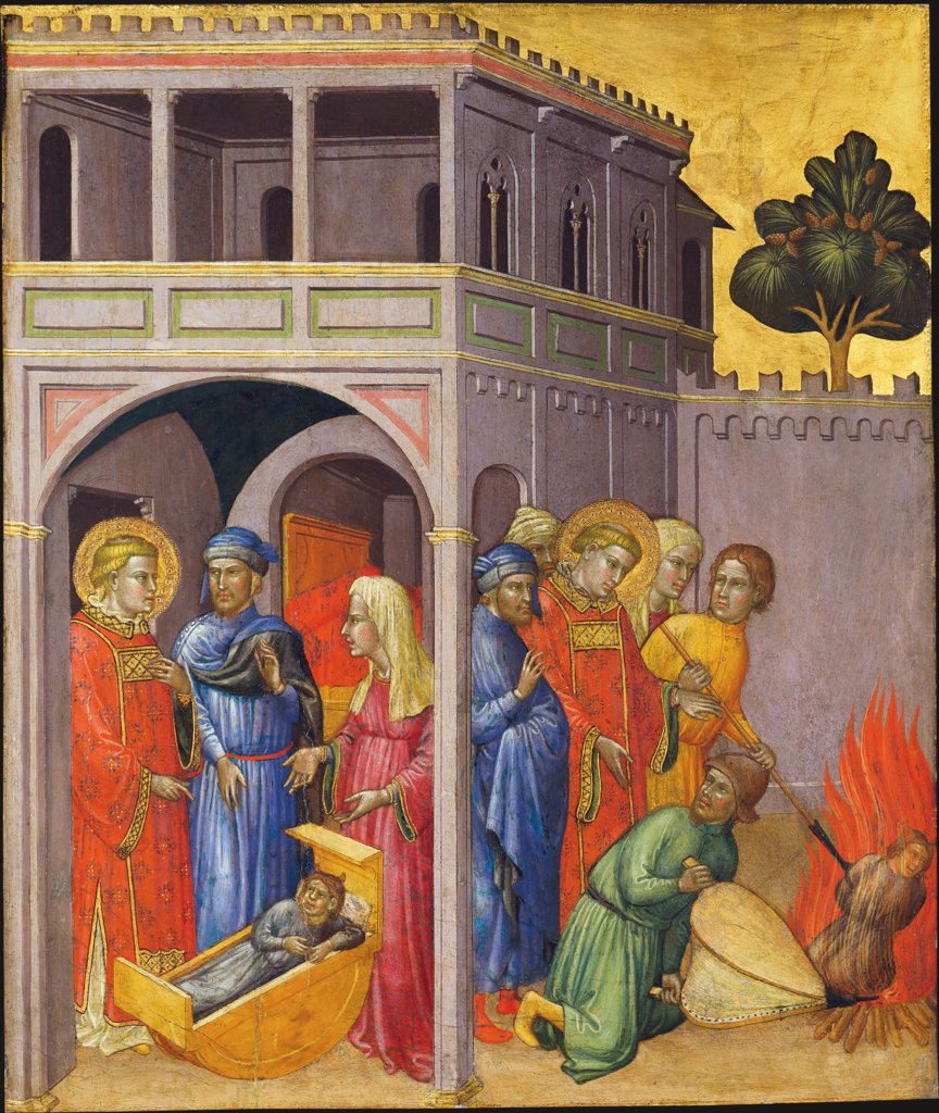 Return of the Saint and Burning of the Changeling, Martino di Bartolomeo