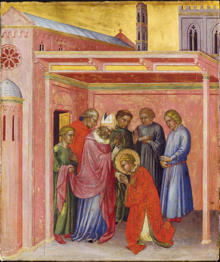 Departure from Bishop Julian, Martino di Bartolomeo