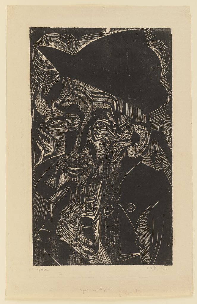 Alter Berghirte, Ernst Ludwig Kirchner