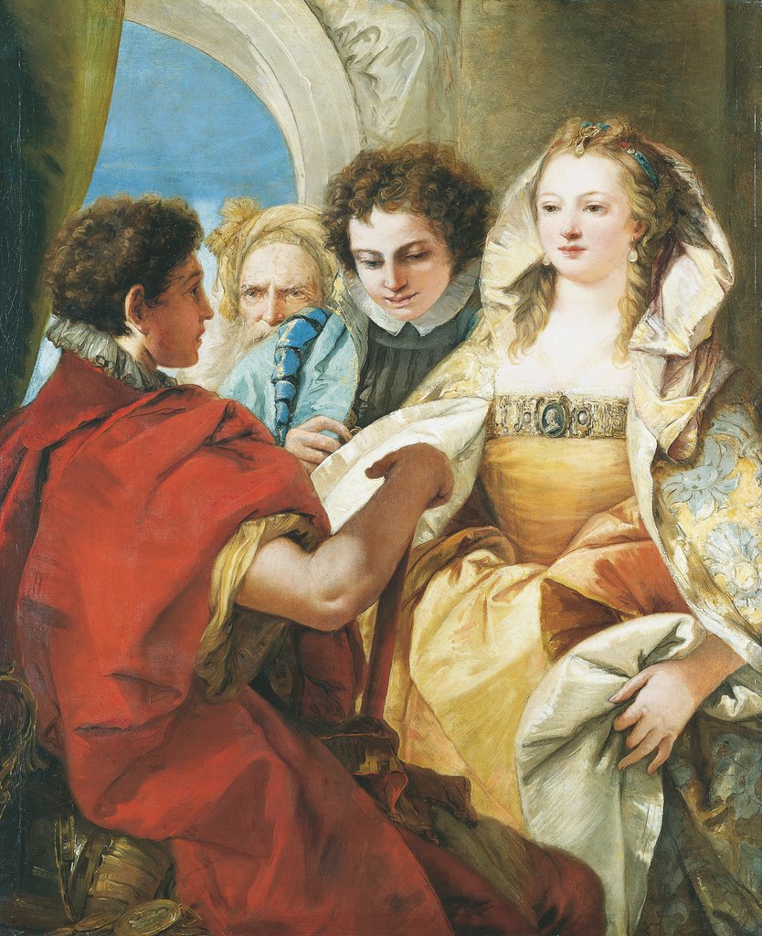 Die Enthaltsamkeit Scipios, Giovanni Domenico Tiepolo