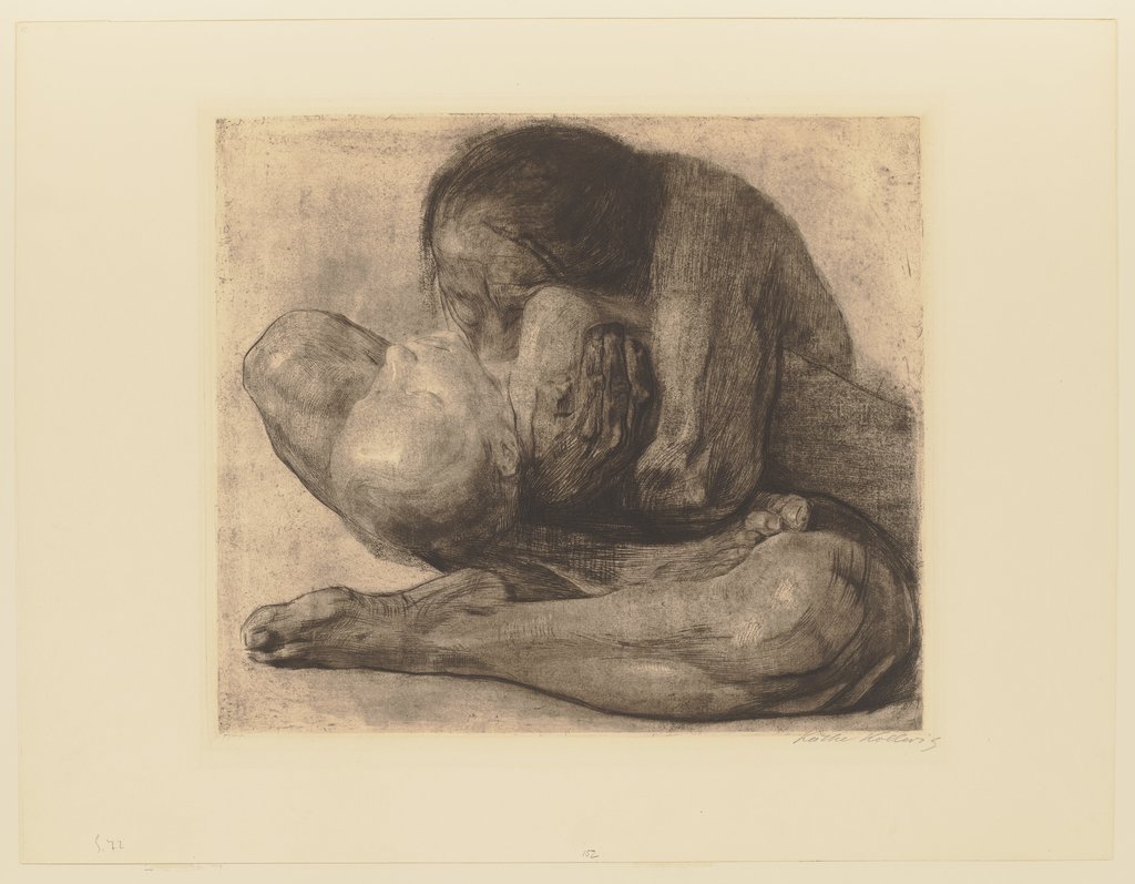 Woman with Dead Child, Käthe Kollwitz