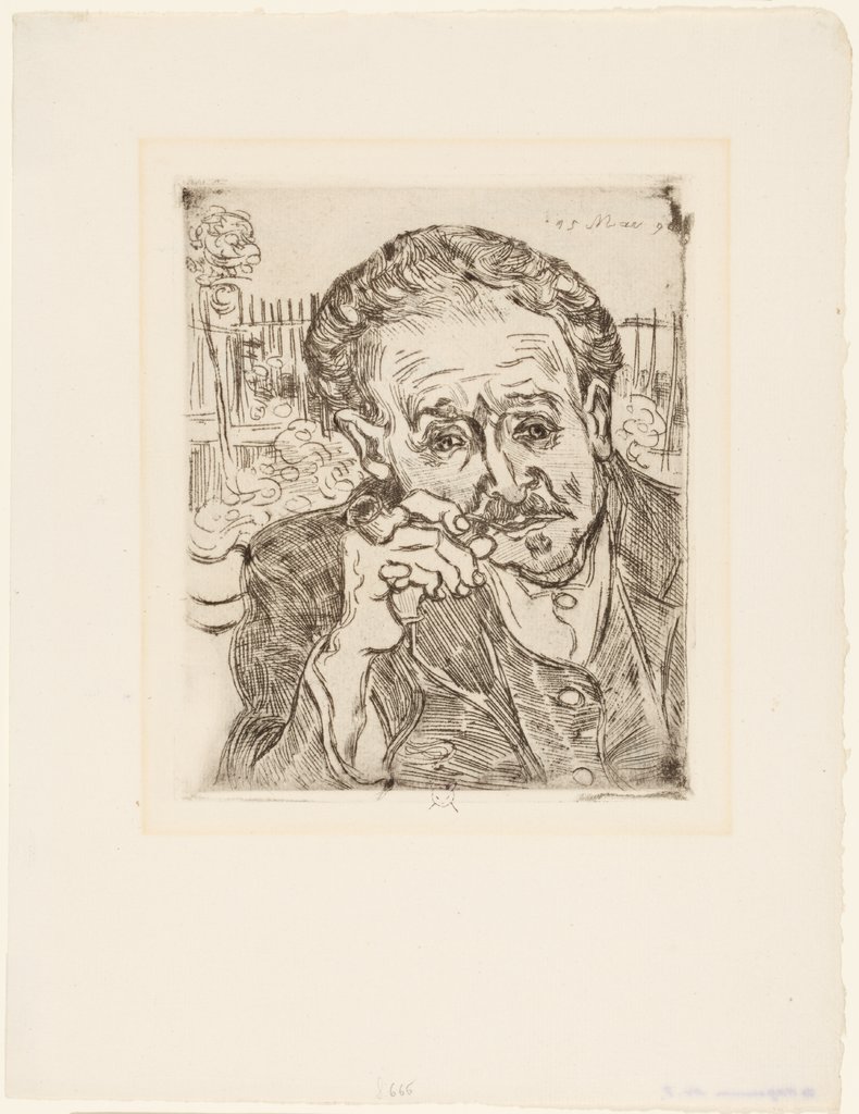 Portrait of Dr Gachet, Vincent van Gogh