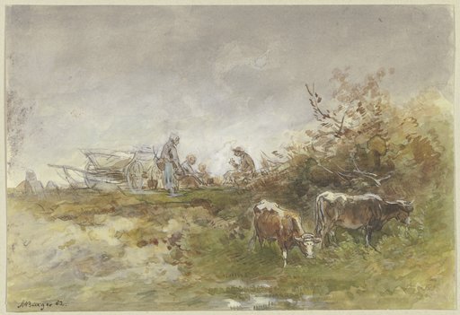 Rast auf dem Acker - Digitale Sammlung