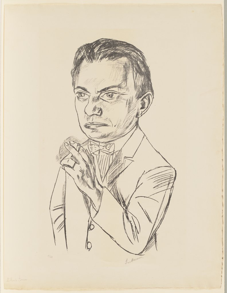 Bildnis Dr. Heinrich Simon, Max Beckmann