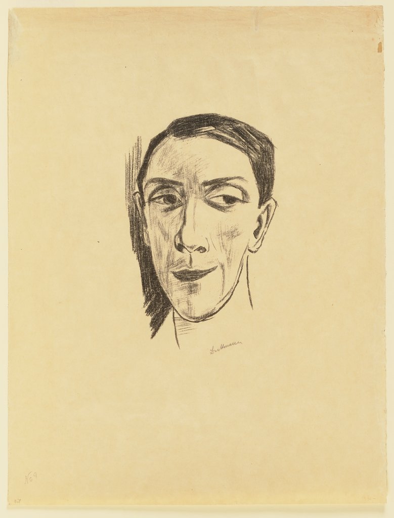 Bildnis des Schauspielers N.M. Zeretelli, Max Beckmann