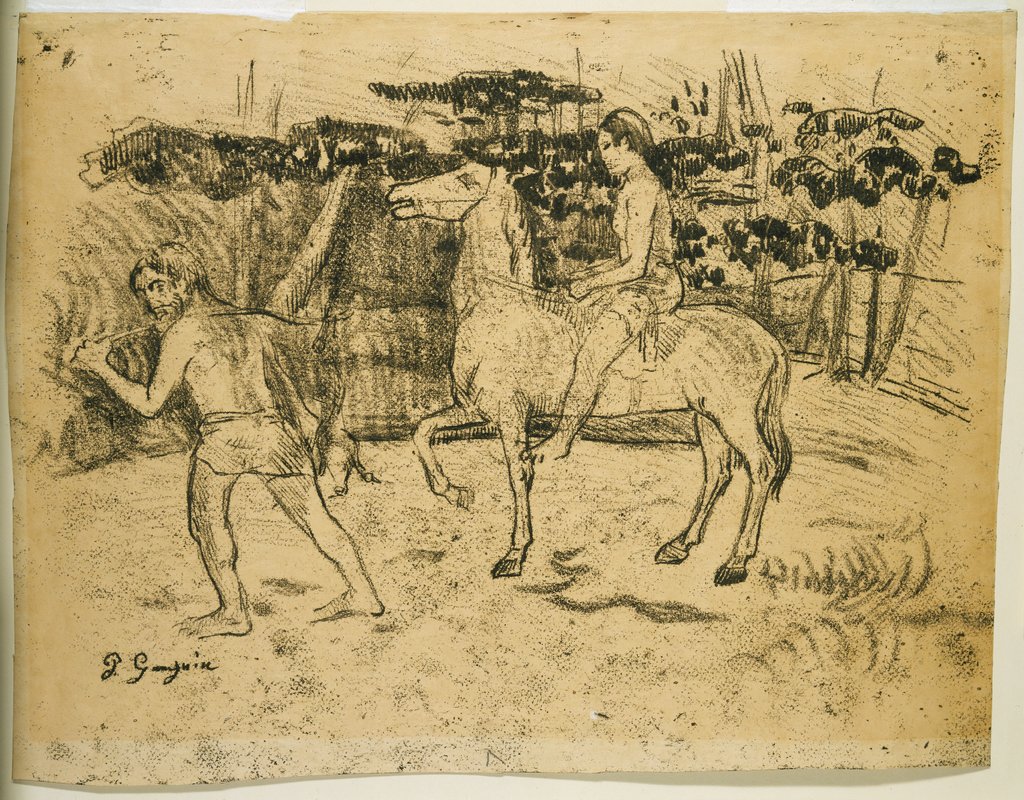Return from the Hunt, Paul Gauguin