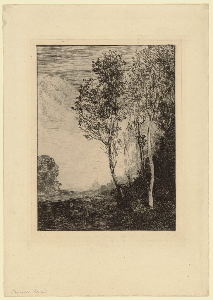 Souvenir d'Italie, Camille Corot