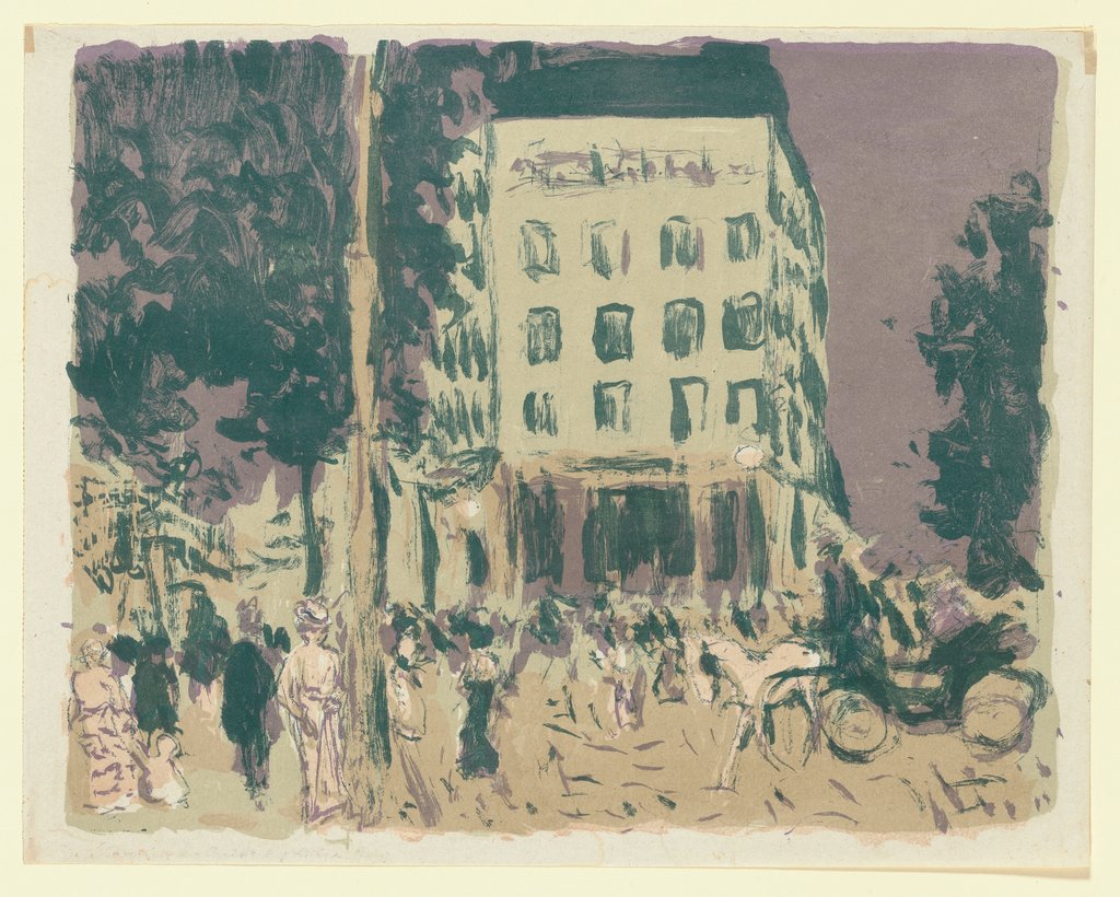 Les Boulevards, Pierre Bonnard