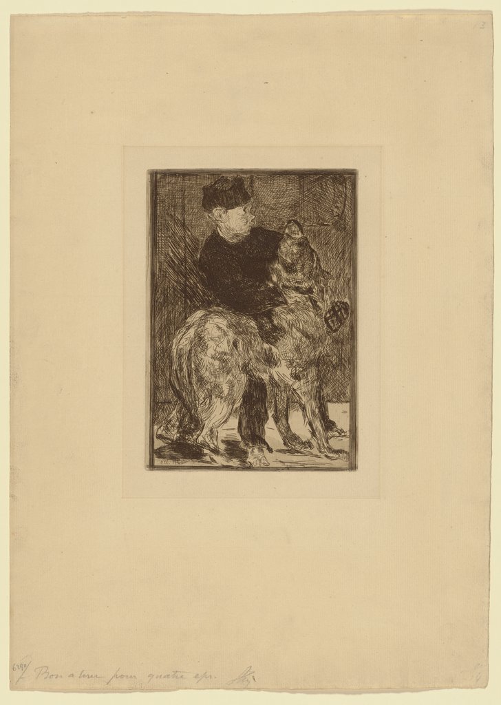 Le Garçon et le Chien, Édouard Manet