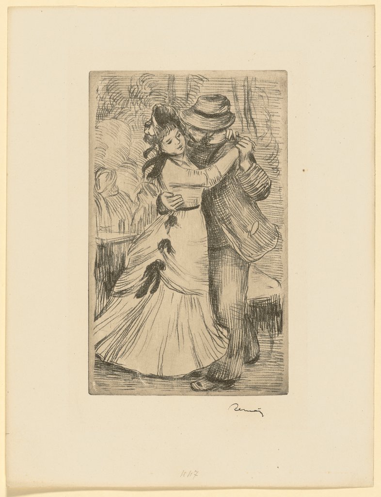 La danse à la campagne, Auguste Renoir