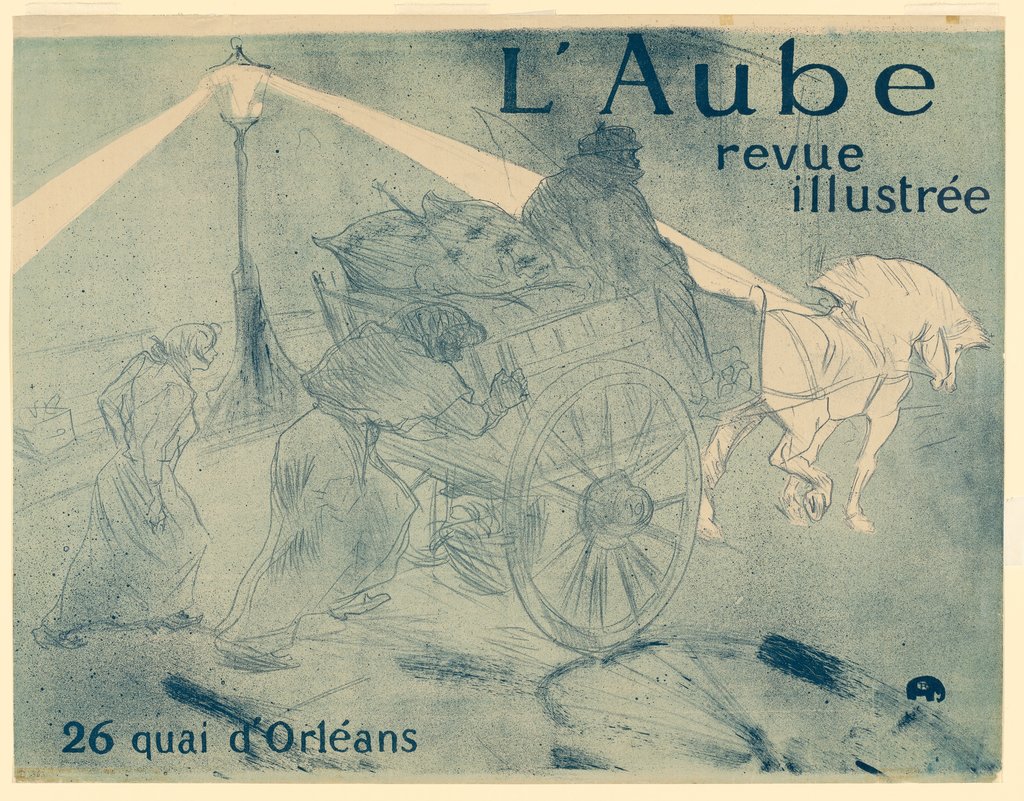 L'Aube, Henri de Toulouse-Lautrec