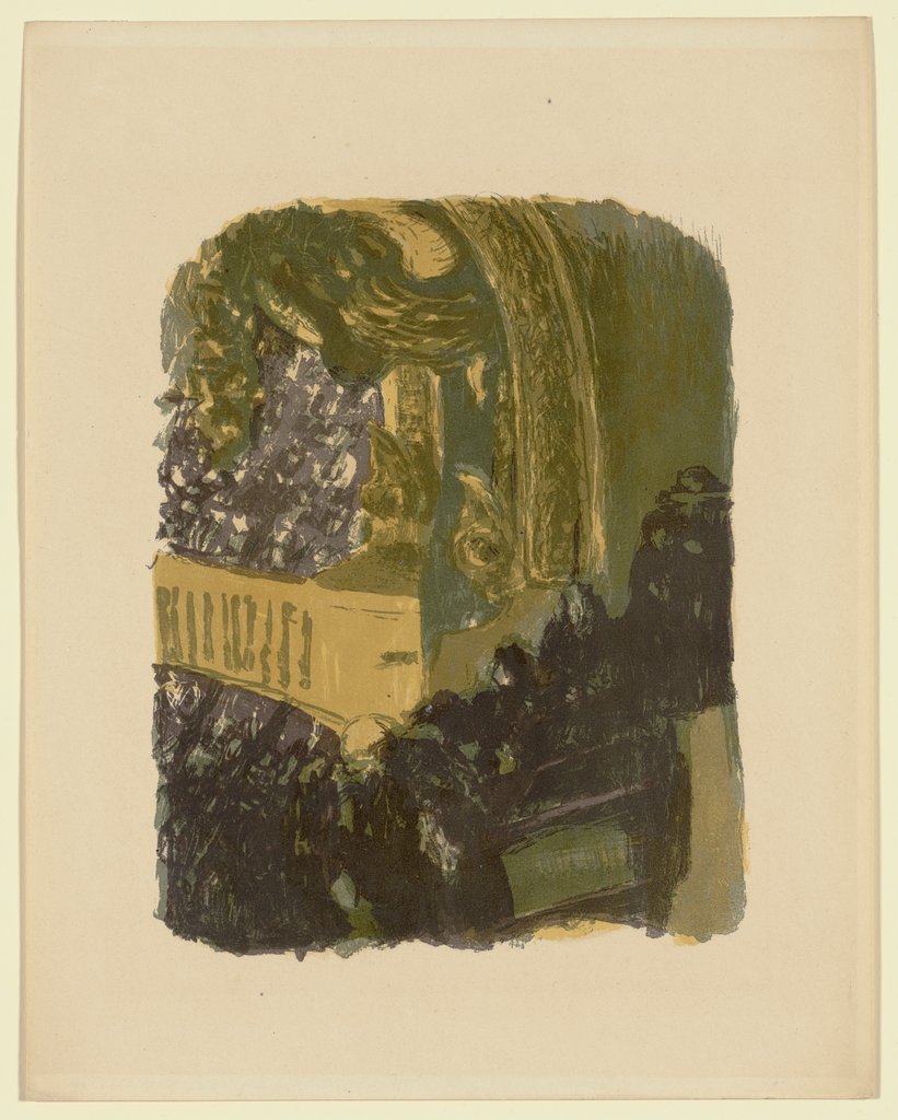 Une Galerie au Gymnase, Édouard Vuillard