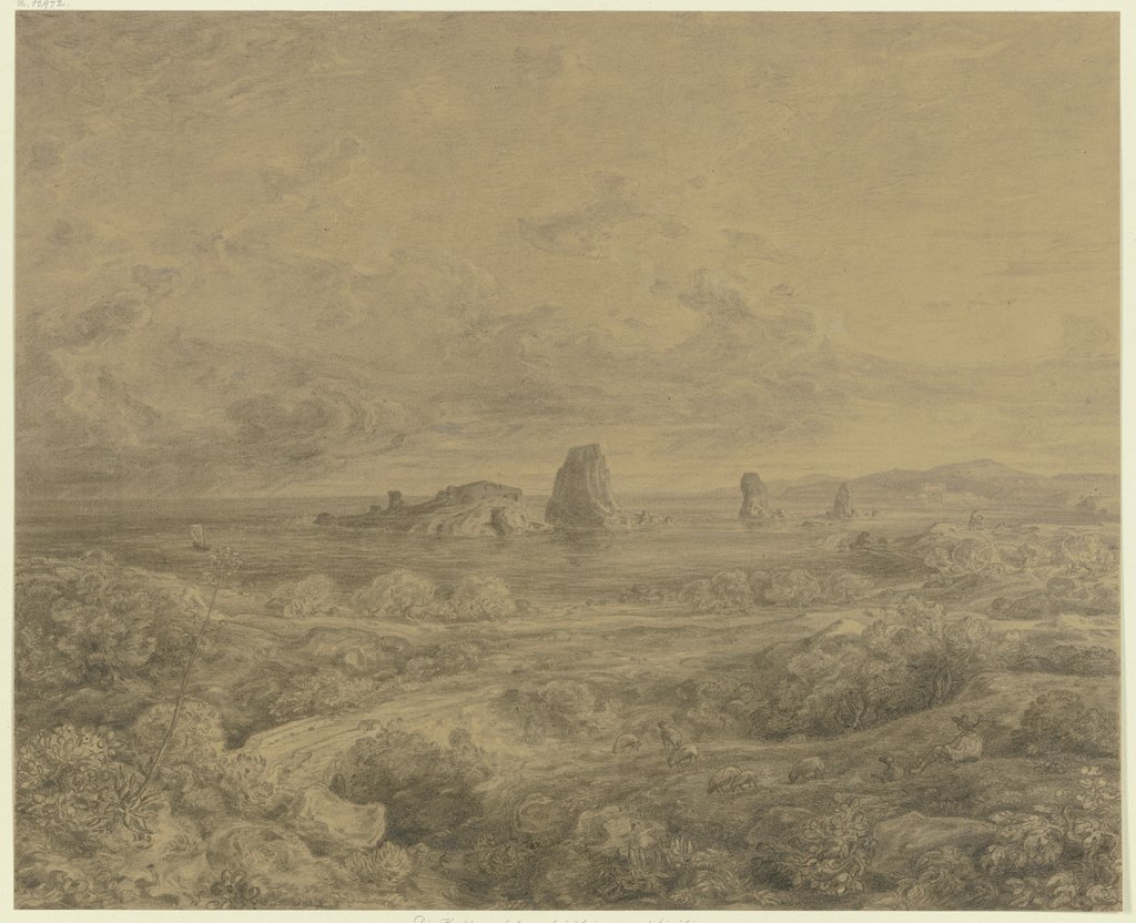 Die Zyklopenfelsen bei Sciacca, Ludwig Metz