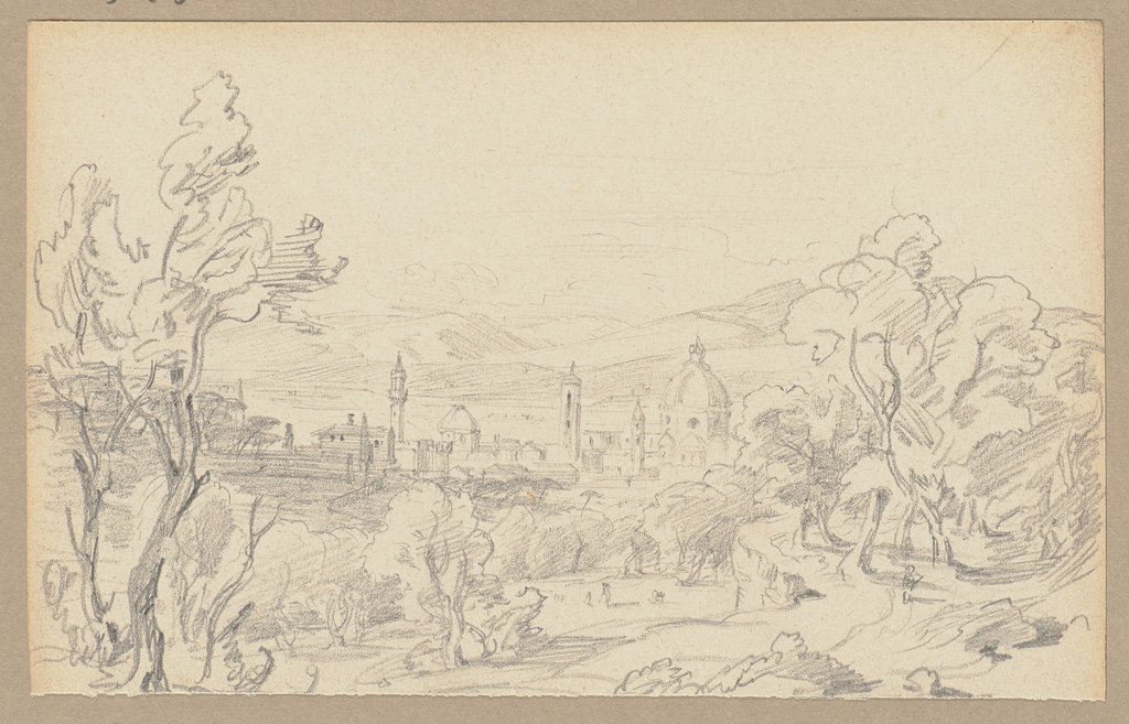 View on Florence, Friedrich Metz