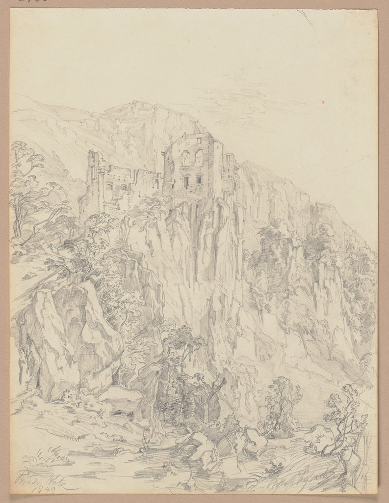 Kybach castle, Friedrich Metz