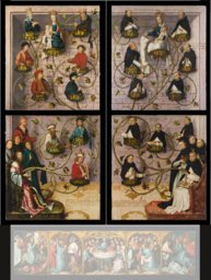 Exterior Wings of the Frankfurt Dominican Altarpiece