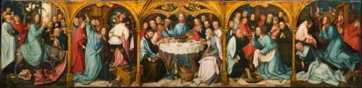 Predella des Frankfurter Dominikaneraltars