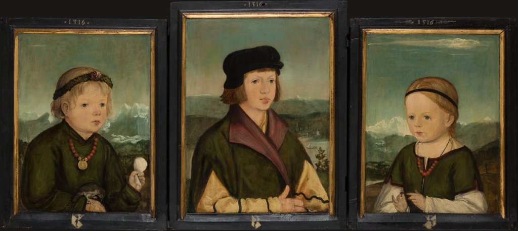Portraits of the Thenn Children, Master of the Portraits of the Thenn Children, Wolf Huber;  workshop ?