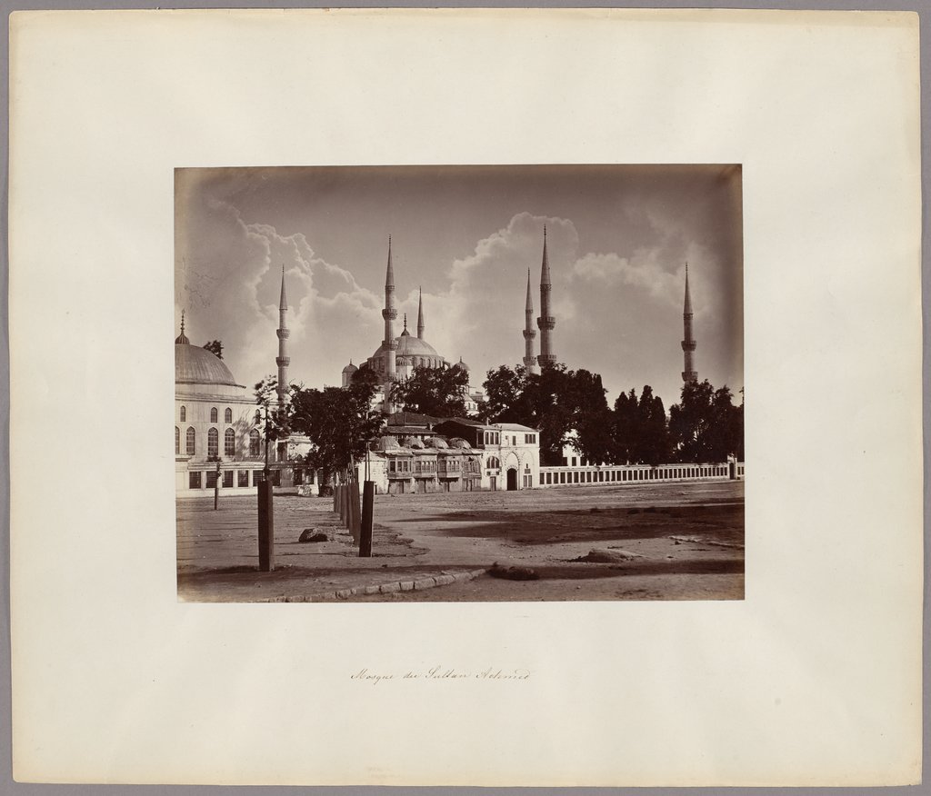 Constantinople: The Blue Mosque of Sultan Ahmed I, Abdullah Frères