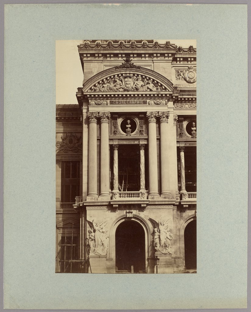 Paris: Die Nouvel Opéra, westlicher Fassadenpavillon, Unbekannt, 19. Jahrhundert