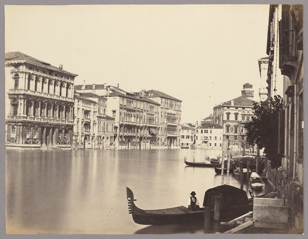 Venedig: Blick auf den Canal Grande, Unbekannt