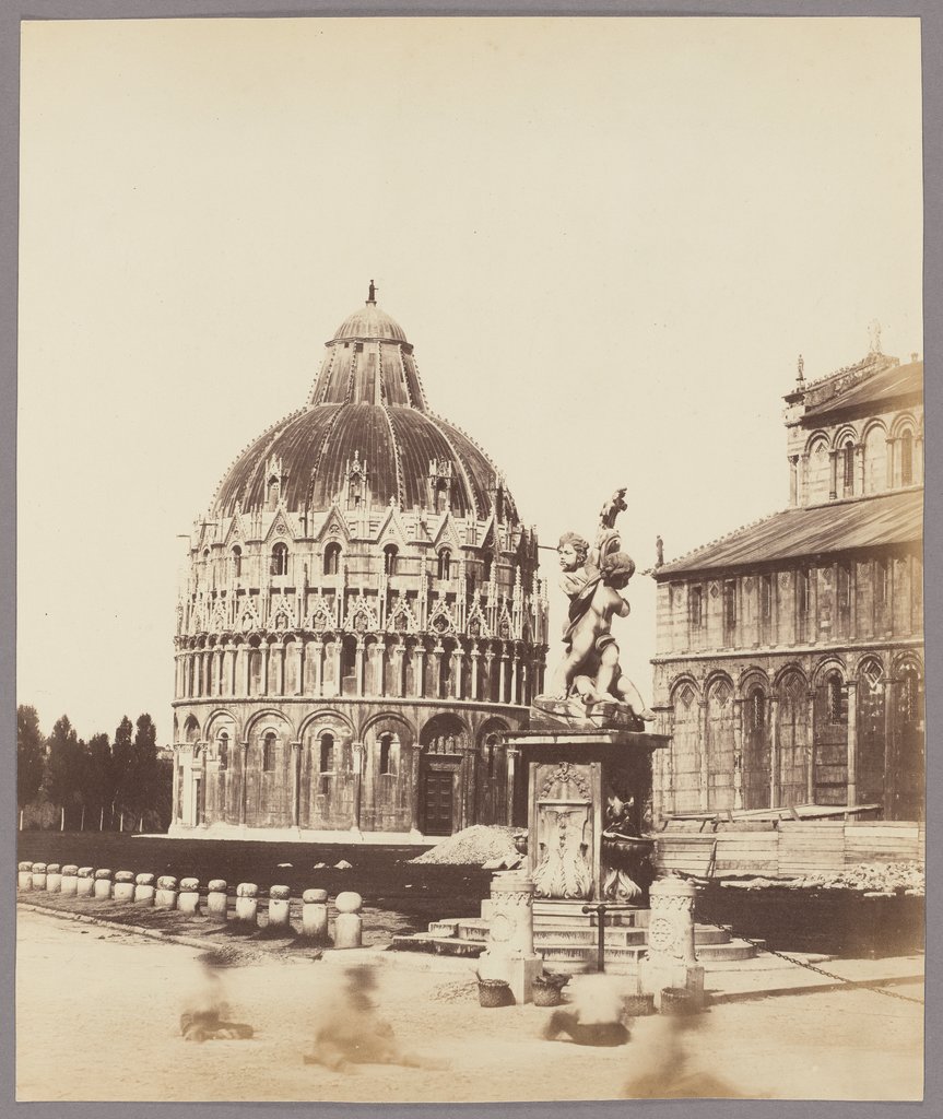 Pisa: Blick auf das Baptisterium, Unbekannt