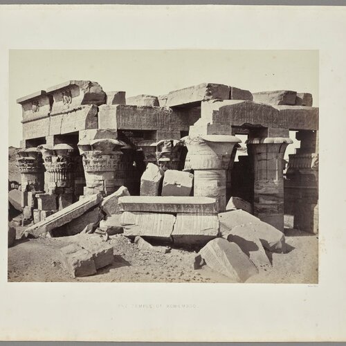 Der Tempel von Kom Ombo in Oberägypten, Francis Frith