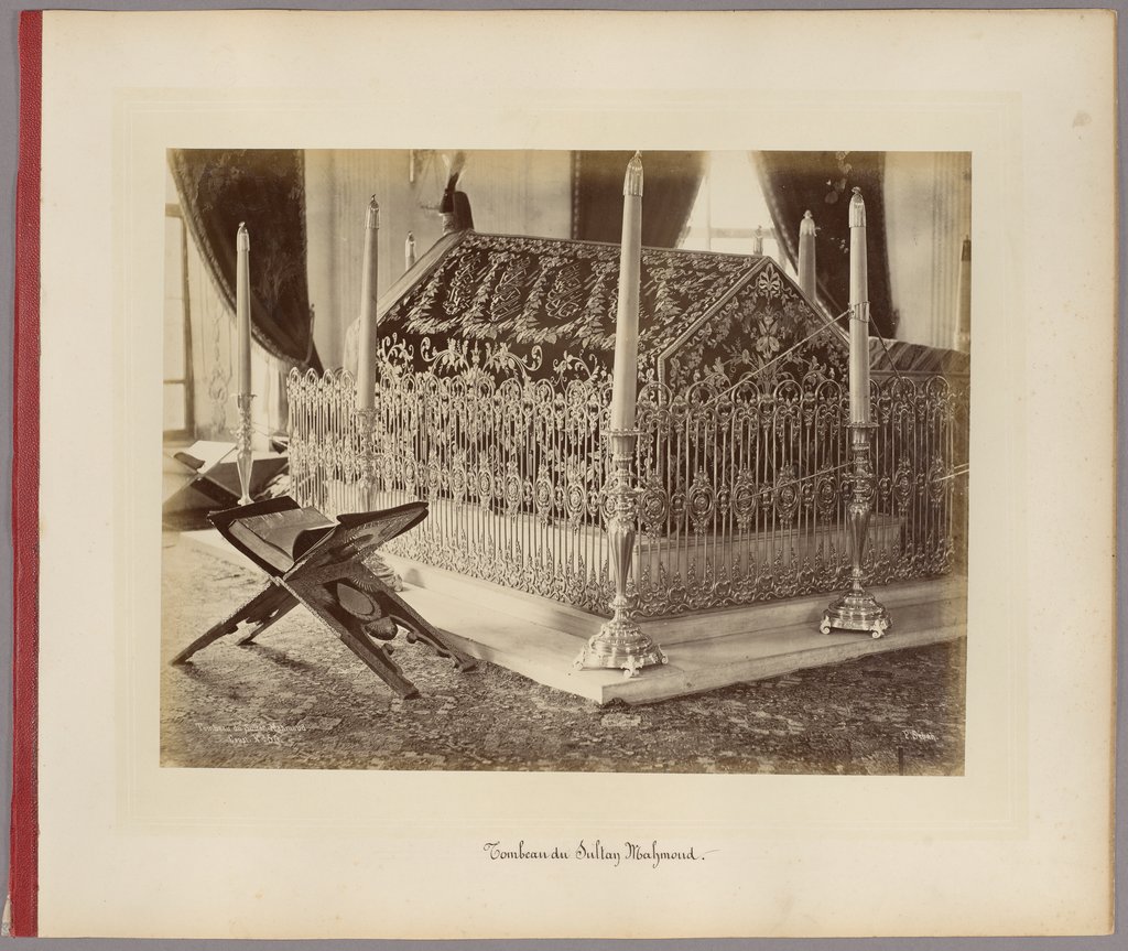 Tomb of Sultan Mahmoud, Pascal Sébah