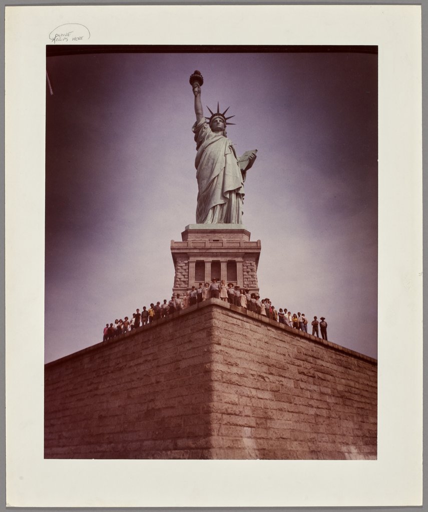 The staff of the Statue of Liberty New York, Neal Slavin