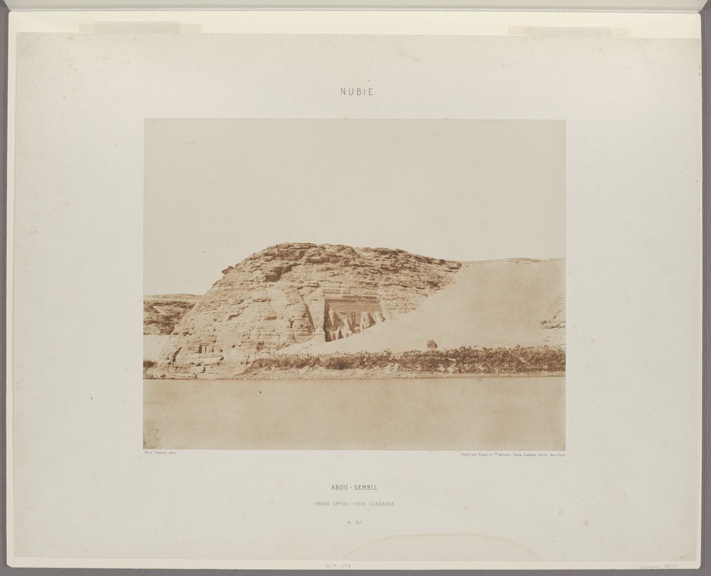 Abu Simbel: The Great Speos, Félix Teynard