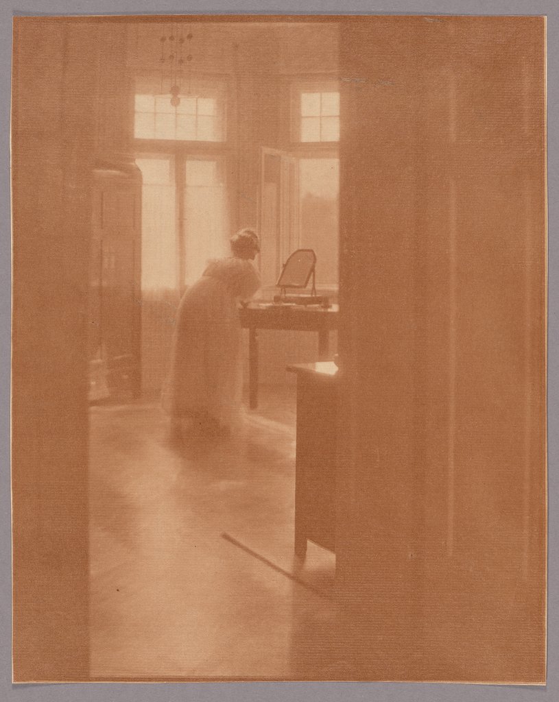 Morgentoilette (Mary Warner), Heinrich Kühn