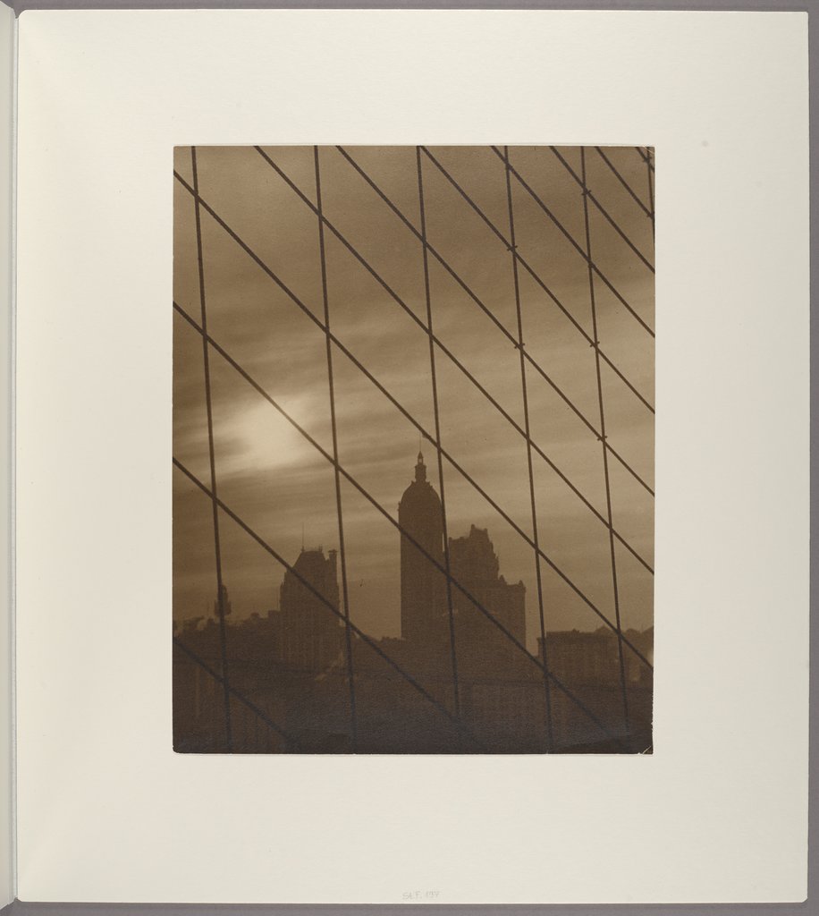 Cables, Brooklyn Bridge, Karl F. Struss