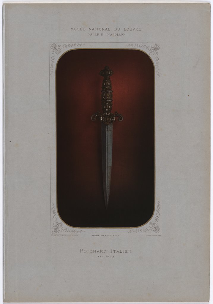 Italian Dagger, 16th Century, Léon Vidal