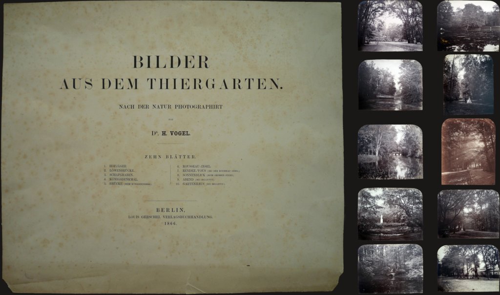 Bilder aus dem Thiergarten: Nach der Natur photographiert von Dr. H. Vogel, Hermann Wilhelm Vogel